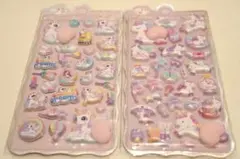 パープル ユニコーン おしりぷにぷにシール