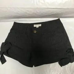 【tommy girl】トミーガール ショートパンツ グレー リボン付き M