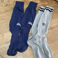 キッズ　サッカーソックス　2本セット