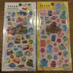 【 正規品 】 プチドロップステッカー ディズニー PIXAR 2種セット