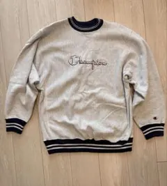 Champion Reverse Weave 90s XL グレー