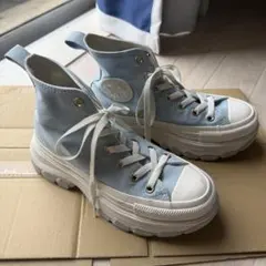 CONVERSEオールスターTREKWAVE NC HI ペールブルー 23.5