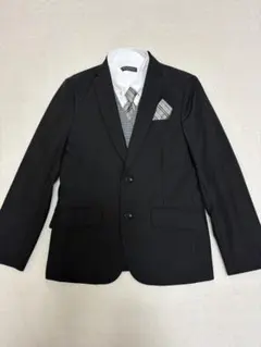 卒業式　子供用フォーマルスーツ 黒150㎝