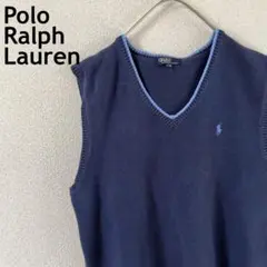 N2 ラルフローレン　ニットベスト　レディースM相当
