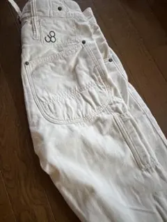 ジョンブルAP538 ワークパンツ S ホワイト