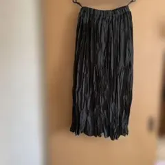 アズノウアズasknows asダークグリーンプリーツスカート Fサイズ裏地有り