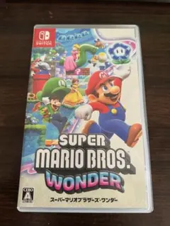 スーパーマリオブラザーズワンダー　Nintendo Switch カセット