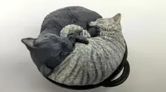 なべ・ねこ ⬡ サバトラ&グレー猫