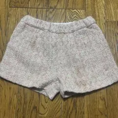 最終値下げ！グリーンレーベル　ピンク系ツイード風ショートパンツ