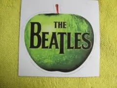 現品限り 8cm ビートルズ アップル ステッカー The Beatles