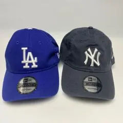 NEW ERA ニューエラADJUSTABLE LA／NY キャップ2セット