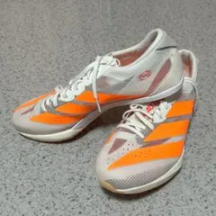 ADIZERO FINESSE 25cm 短距離用 オレンジ 陸上スパイク - メルカリ
