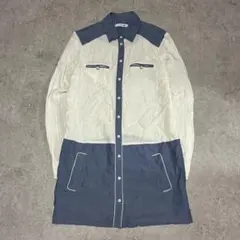 ロング丈 シャツ