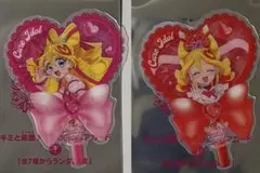 映画 キミとアイドルプリキュア 入場者特典 うちわ型クリアカード