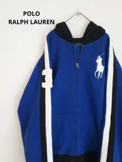 ポロ・ラルフ・ローレン パーカー 青XL(18-20) 170cm