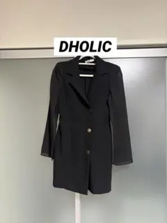 DHOLIC 黒のテーラードジャケット（夏用）
