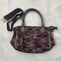 2月限定⭐️Christian Olivier Pari 迷彩柄 ショルダーバッグ