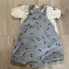 H&M ミッキーマウスロンパース 6-9ヶ月