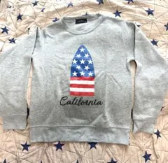 SHISKY California トレーナー グレー 150古着のサムネイル