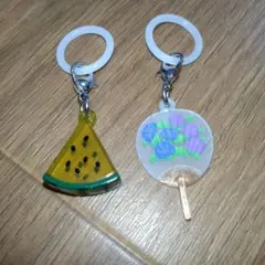 涼を感じるめじるしアクセサリー2個