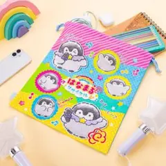 コウペンちゃん わくわく！はなまるリサイタル 大きめ巾着