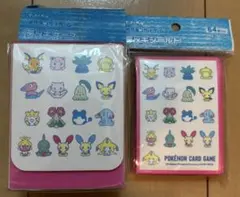 ポケモンカード サイコソーダ・リフレッシュ 総柄 デッキシールド デッキケース