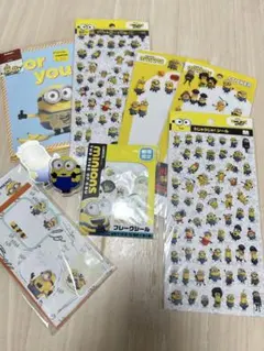 ミニオン 付箋、ステッカーセット