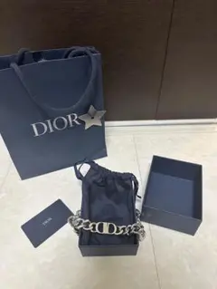 DIOR ディオールICON CDチェーンリングネックレス