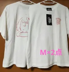 新品タグ付☆John Lennon ジョンレノン☆Tシャツ レディースM×2点のサムネイル