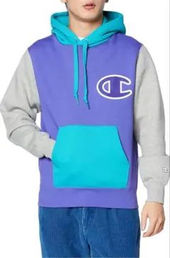 新品未使用チャンピオン(C3-S101)プルオーバースウェットパーカー 裏起毛