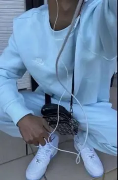 Nike ライトブルー　セットアップ