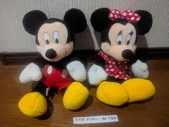 ◆年代物東京ディズニーランド◆ぬいぐるみ2点セット◆ミッキー&ミニー