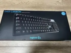 Logicool G413 CARBON ゲーミングキーボード 青軸　日本語配