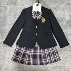 卒業式　フォーマル　スーツ　ブレザースカートセット　150