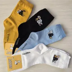 1セット限りSNOOPYソックス4足セット
