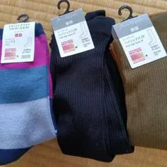 UNIQLO ヒートテック ソックス 3足セットのサムネイル