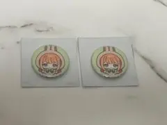 学園アイドルマスター　学マス　GIGO ミニ缶バッジ　うさぐるみ　紫雲清夏