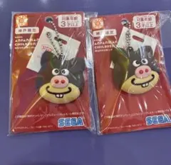 【新発売】アンパンマンミュージアム　神戸限定　ぶたまんまん　キーホルダー　2個のサムネイル