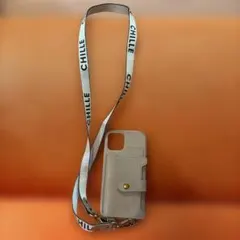 CHILLE iPhone12ケース ショルダー
