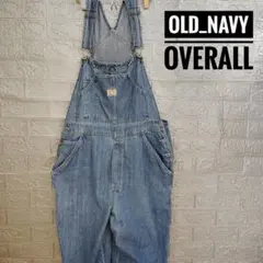オールドネイビーOLDNAVYヴィンテージ古着デニムオーバーオールXL