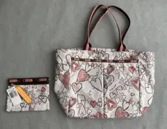 LeSportsac DFS限定 ハート柄 エブリガールトート バッグ 7891のサムネイル