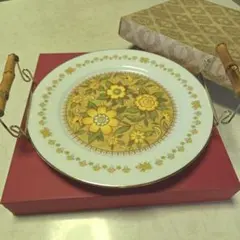 Noritake Nittoroyal 皿 竹製ハンドル付きのサムネイル