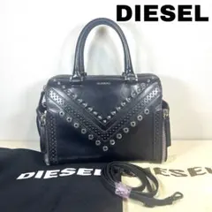 【希少廃盤品】DIESEL ディーゼル ショルダーバッグ レザー スタッズ Yahoo!オークション -「diesel スタッズ バッグ」の落札相場・落札価格
