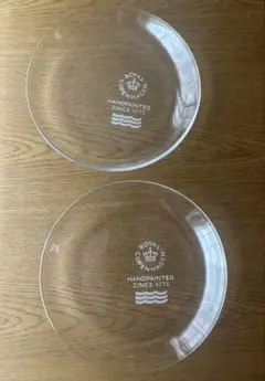 Royal Copenhagen ガラスプレート　2点のサムネイル