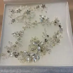 ウェディング ヘッドドレスセット