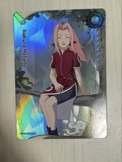 【英語版美品】NARUTO KAYOU SRカード 春野サクラのサムネイル