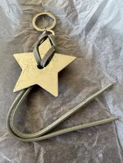 【新品未使用/非売品】 DIOR 星型 キーリング スター チャーム