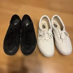 VANS スニーカー 2足セット ブラック ホワイト