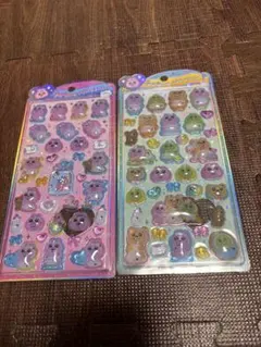 うるちゅるポップシール　おぱんちゅうさぎ／プチドロップシール　たまごっち　正規品