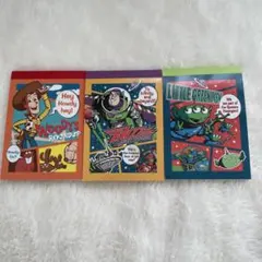 トイ・ストーリー メモ用紙 3冊セット